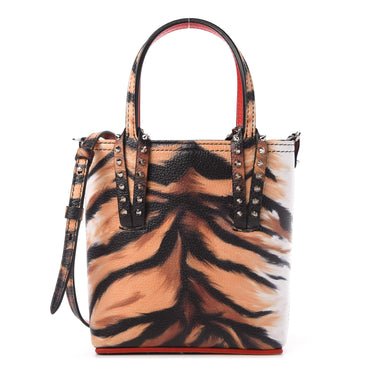 Christian Louboutin Calfskin Bengal Mini North South Cabata Tote